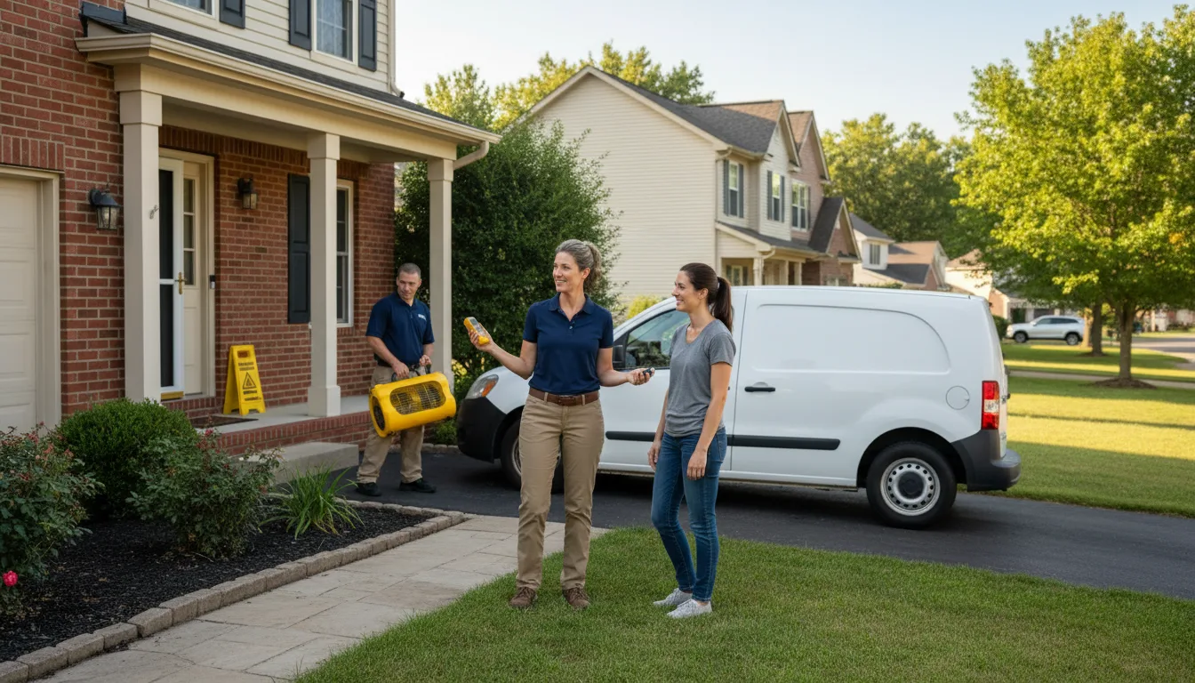 Residential water damage restoration in Fort Mcdowell, AZ